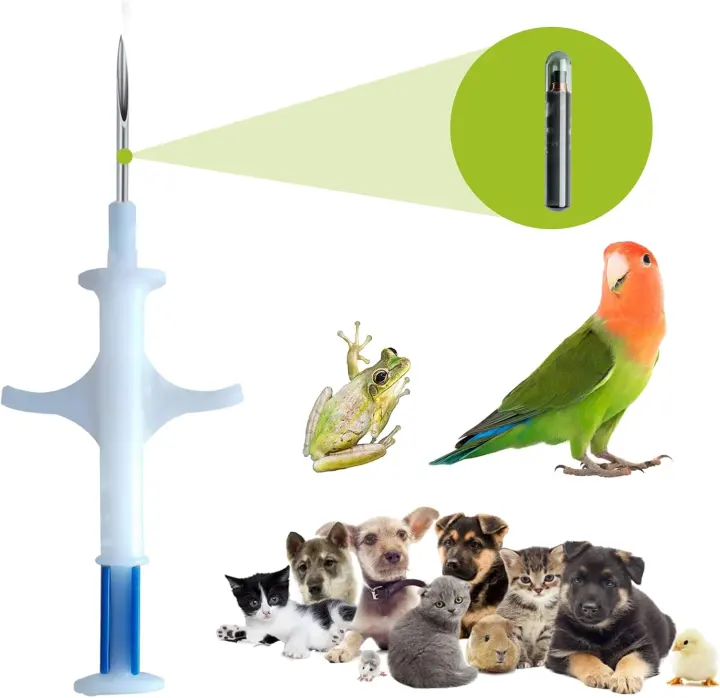 ISO Pet ID Microchips — 20-Pack Mini Implants for Small Animals